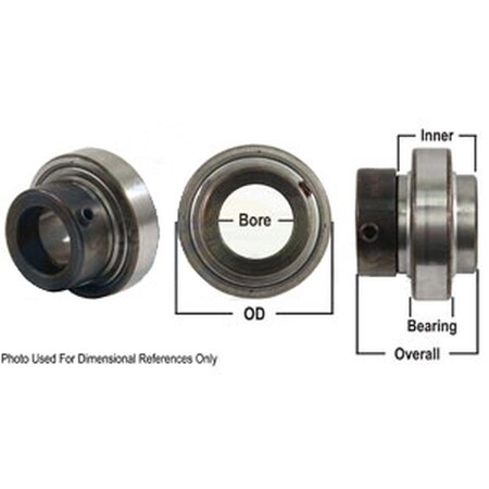 Aftermarket Bearing, Ball Cylindrical W Collar, NonRelubricatable A-1200KRR-P-AI
